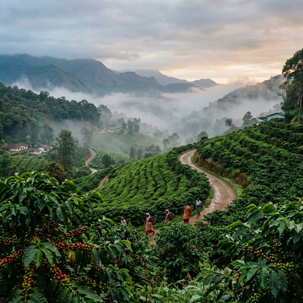 Coffee Farm in Southern India